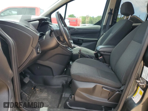 2018 Ford Transit Connect XL with VIN NM0GE9E73J1344215, listed as a Copart auction lot 57589955 with 80,089 mi miles and Salvage title. Bid and sale history available at DreamBid. Image 7.