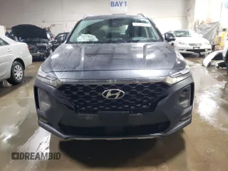 2020 Hyundai Santa Fe Limited with VIN 5NMS5CAD1LH246072, listed as a Copart auction lot 86332304 with 53,393 mi miles and Salvage Title. Bid and sale history available at carsss.com. Image 5.