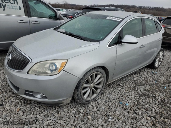 2012 Buick Verano with VIN 1G4PP5SK7C4127195, listed as a Copart auction lot 45086675 with 164,256 mi miles and Salvage Title. Bid and sale history available at carsss.com. Image 1.