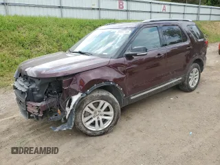 2018 Ford Explorer XLT z VIN 1FM5K8D87JGB54465, wystawiony jako Copart lot #59682705 z przebiegiem 59 309 mil mil oraz Czysty tytuł • Clean title. Historia ofert i sprzedaży dostępna na DreamBid. Obrazek 1.