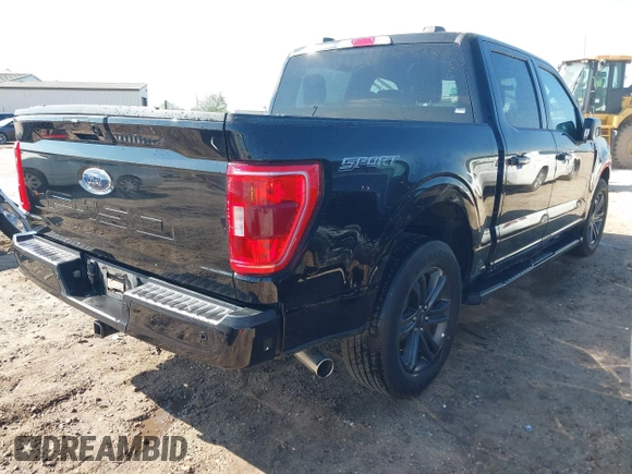 2023 Ford F-150 XL with VIN 1FTEW1C59PFB19609, listed as a IAAI auction lot 41886694 with 61,349 mi miles and . Bid and sale history available at DreamBid. Image 4.
