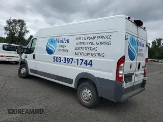 2017 Ram ProMaster Cargo with VIN 3C6URVHG2HE510690, listed as a Copart auction lot 70888714 with 137,278 mi miles and Salvage Title. Bid and sale history available at DreamBid. Image 2.