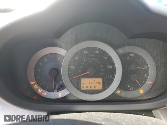 2009 Toyota RAV4 with VIN JTMZF33V39D007979, listed as a Copart auction lot 52054865 with 179,446 mi miles and Salvage Title. Bid and sale history available at DreamBid. Image 9.