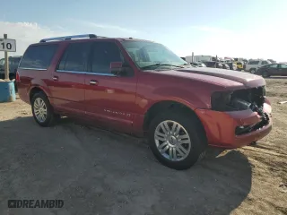 2013 Lincoln Navigator L with VIN 5LMJJ3J52DEL06812, listed as a Copart auction lot 66503524 with 170,406 mi miles and Salvage Title. Bid and sale history available at carsss.com. Image 4.
