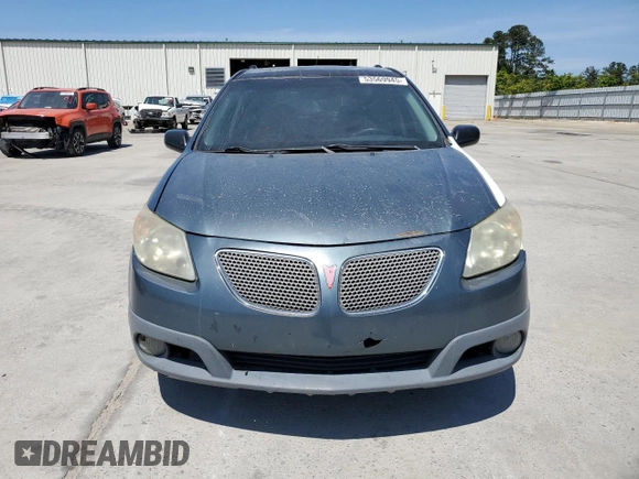 2007 Pontiac Vibe with VIN 5Y2SL658X7Z409565, listed as a Copart auction lot 53569945 with Not provided miles and Salvage title. Bid and sale history available at DreamBid. Image 5.