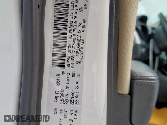 2015 Jeep Cherokee Sport with VIN 1C4PJLAB9FW632112, listed as a Copart auction lot 63265295 with 83,301 mi miles and Salvage title. Bid and sale history available at DreamBid. Image 13.