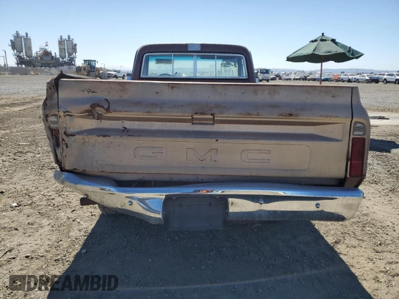 1972 GMC Sonoma with VIN 0000TCE242Z502387, listed as a Copart auction lot 77436024 with Not Provided miles and Salvage Title. Bid and sale history available at DreamBid. Image 6.
