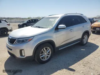 2014 Kia Sorento LX with VIN 5XYKT4A62EG492445, listed as a Copart auction lot 52216375 with NaN miles and Clean Title. Bid and sale history available at carsss.com. Image 1.