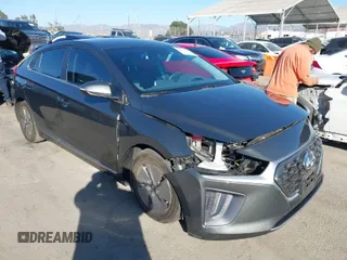 2022 Hyundai Ioniq SE with VIN KMHC75LCXNU271168, listed as a IAAI auction lot 41073220 with 31,890 mi miles and . Bid and sale history available at DreamBid. Image 1.
