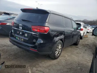 2019 Kia Sedona EX with VIN KNDMB5C19K6517665, listed as a Copart auction lot 85963624 with 102,400 mi miles and Clean Title. Bid and sale history available at carsss.com. Image 3.