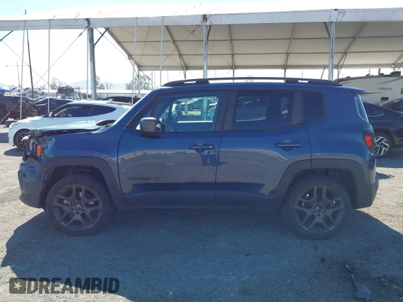 2021 Jeep Renegade Latitude with VIN ZACNJDBB1MPM98182, listed as a IAAI auction lot 41676689 with 53,731 mi miles and . Bid and sale history available at DreamBid. Image 14.