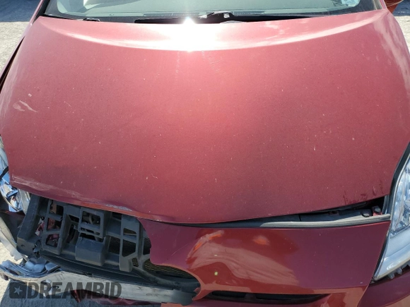 2010 Toyota Prius II with VIN JTDKN3DU2A1168243, listed as a Copart auction lot 47702994 with 0 mi miles and Salvage Title. Bid and sale history available at carsss.com. Image 11.