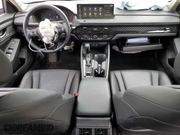 2024 Honda Accord EX-L with VIN 1HGCY2F64RA094518, listed as a Copart auction lot 57578005 with 9,297 mi miles and Salvage title. Bid and sale history available at DreamBid. Image 8.