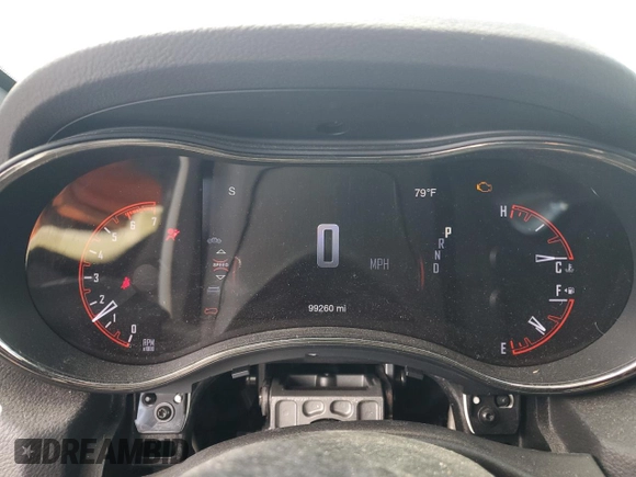 2018 Dodge Durango R/T with VIN 1C4SDJCT5JC254019, listed as a Copart auction lot 43714275 with 99,260 mi miles and Salvage title. Bid and sale history available at DreamBid. Image 9.