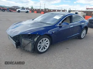 2016 Tesla Model S 70 with VIN 5YJSA1E18GF174200, listed as a IAAI auction lot 42274415 with 65,231 mi miles and . Bid and sale history available at DreamBid. Image 14.