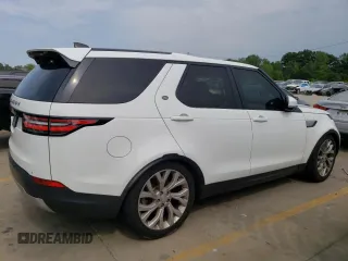 2017 Land Rover Discovery HSE with VIN SALRRBBK4HA010715, listed as a Copart auction lot 64739914 with 50,242 mi miles and Salvage Title. Bid and sale history available at carsss.com. Image 3.