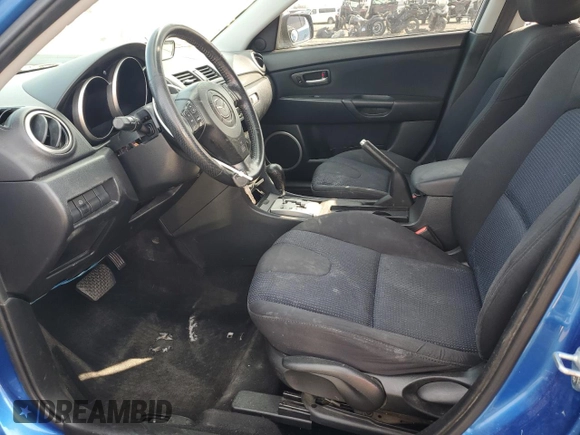 2006 Mazda 3 s with VIN JM1BK324761447139, listed as a Copart auction lot 59332535 with 161,849 mi miles and Salvage title. Bid and sale history available at DreamBid. Image 7.
