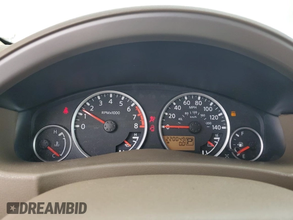 2005 Nissan Pathfinder SE with VIN 5N1AR18U75C703586, listed as a Copart auction lot 48767315 with 220,049 mi miles and Clean Title. Bid and sale history available at carsss.com. Image 9.