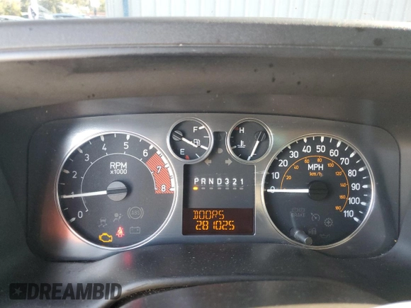 2008 Hummer H3 SUV with VIN 5GTEN13E988128120, listed as a Copart auction lot 55809335 with 281,025 mi miles and Clean Title. Bid and sale history available at DreamBid. Image 9.