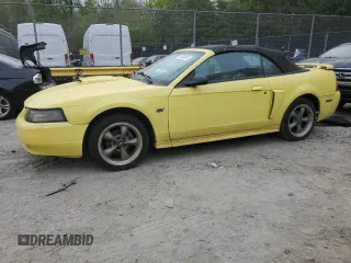 2001 Ford Mustang GT Deluxe with VIN 1FAFP45X31F114470, listed as a Copart auction lot 54060655 with 107,373 mi miles and Clean Title. Bid and sale history available at carsss.com. Image 1.