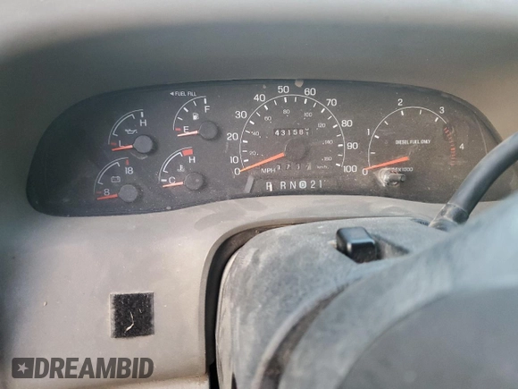 2001 Ford F-350 XL with VIN 1FTSW30F71EC56279, listed as a Copart auction lot 74843864 with 431,581 mi miles and Salvage Title. Bid and sale history available at DreamBid. Image 9.