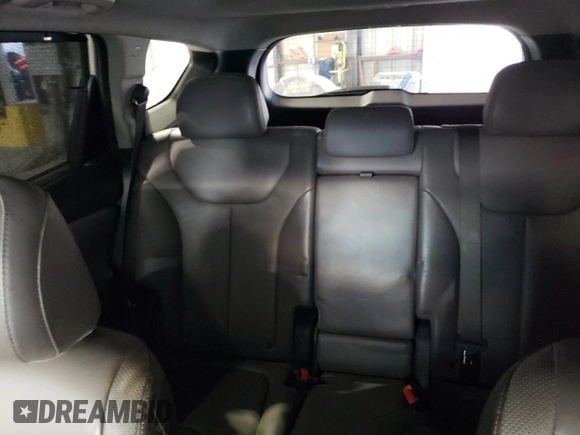2019 Hyundai Santa Fe Limited with VIN 5NMS53AD7KH019662, listed as a Copart auction lot 79444784 with 106,106 mi miles and Salvage Title. Bid and sale history available at carsss.com. Image 10.
