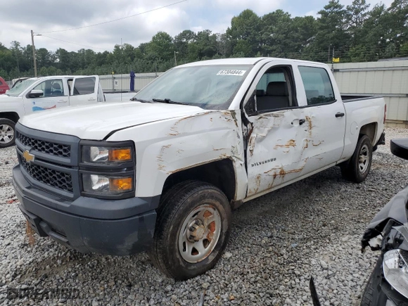2014 Chevrolet Silverado 1500 Work Truck with VIN 3GCPCPEH3EG392083, listed as a Copart auction lot 67304844 with 122,013 mi miles and Salvage Title. Bid and sale history available at carsss.com. Image 1.