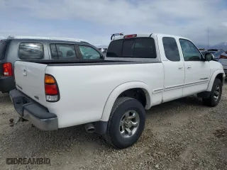 2001 Toyota Tundra Ltd with VIN 5TBBT48151S209603, listed as a Copart auction lot 47633605 with 283,681 mi miles and Clean Title. Bid and sale history available at carsss.com. Image 3.