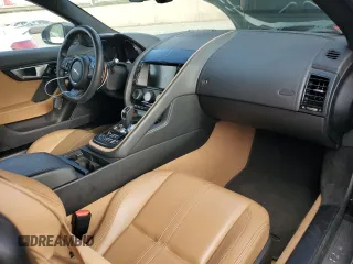 2015 Jaguar F-Type S with VIN SAJWA6FC9F8K14539, listed as a Copart auction lot 48292804 with 46,068 mi miles and . Bid and sale history available at DreamBid. Image 8.