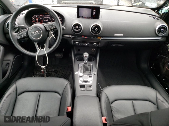 2019 Audi A3 Sedan Premium Plus with VIN WAUJEGFF6K1028261, listed as a Copart auction lot 54492683 with 20,073 mi miles. Bid and sale history available at carsss.com. Image 8.