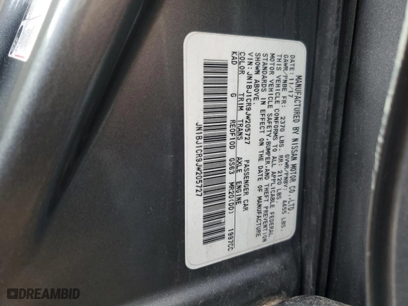 2018 Nissan Rogue Sport SV with VIN JN1BJ1CR9JW205727, listed as a Copart auction lot 45976135 with 92,953 mi miles and Salvage Title. Bid and sale history available at carsss.com. Image 12.