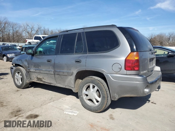 2005 GMC Envoy SLE z VIN 1GKDT13SX52364812, wystawiony jako Copart lot #46224955 z przebiegiem 183 441 mil mil oraz Szkoda całkowita • Salvage title. Historia ofert i sprzedaży dostępna na DreamBid. Obrazek 2.