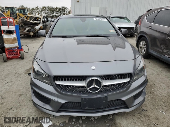 2016 Mercedes-Benz CLA 250 with VIN WDDSJ4GB9GN349133, listed as a Copart auction lot 38463464 with 85,074 mi miles and . Bid and sale history available at DreamBid. Image 5.