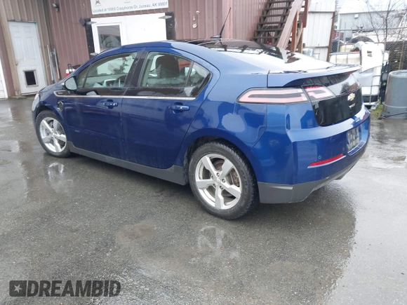 2012 Chevrolet Volt with VIN 1G1RA6E47CU113341, listed as a IAAI auction lot 42117020 with 46,345 mi miles and . Bid and sale history available at carsss.com. Image 3.