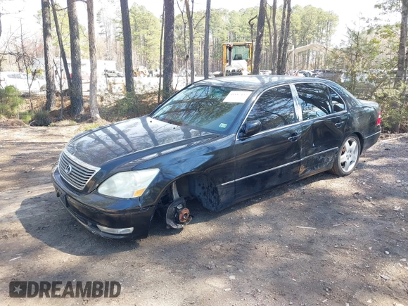 2005 Lexus LS 430 with VIN JTHBN36F355013969, listed as a IAAI auction lot 41887437 with 232,163 mi miles. Bid and sale history available at carsss.com. Image 20.