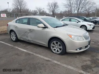 2011 Buick LaCrosse CXL with VIN 1G4GD5ED5BF272132, listed as a IAAI auction lot 41710175 with 110,193 mi miles. Bid and sale history available at carsss.com. Image 1.