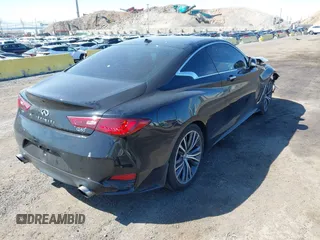 2019 Infiniti Q60 Luxe with VIN JN1EV7EL4KM290776, listed as a IAAI auction lot 42047865 with 33,926 mi miles and . Bid and sale history available at carsss.com. Image 4.
