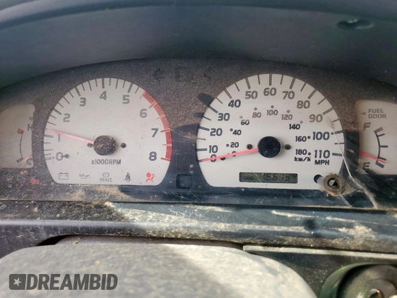 2003 Toyota Tacoma with VIN 5TEVL52N63Z207712, listed as a Copart auction lot 56349545 with 166,194 mi miles and Salvage title. Bid and sale history available at DreamBid. Image 9.