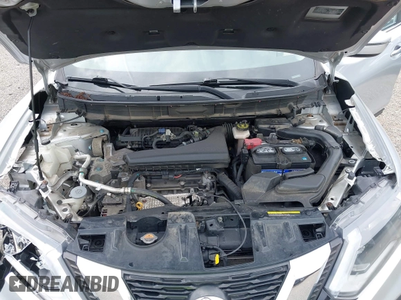 2017 Nissan Rogue SV with VIN KNMAT2MV4HP508746, listed as a IAAI auction lot 42521370 with 123,776 mi miles and . Bid and sale history available at DreamBid. Image 10.