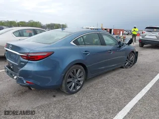 2018 Mazda Mazda6 Grand Touring with VIN JM1GL1TY7J1326256, listed as a IAAI auction lot 41924311 with 99,057 mi miles. Bid and sale history available at carsss.com. Image 4.