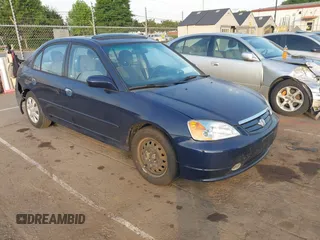 2003 Honda Civic EX z VIN 2HGES26773H531584, wystawiony jako IAAI lot #42154720 z przebiegiem 290 866 mil mil oraz . Historia ofert i sprzedaży dostępna na DreamBid. Obrazek 1.