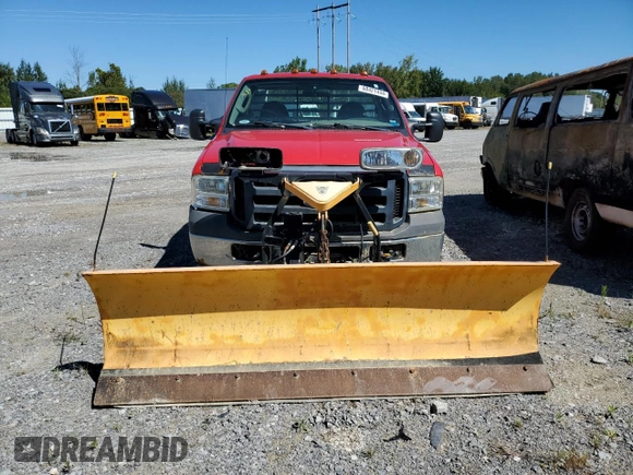 2007 Ford F-250 XL with VIN 1FTNF21567EB06167, listed as a Copart auction lot 68421444 with 51,153 mi miles and Salvage Title. Bid and sale history available at DreamBid. Image 5.