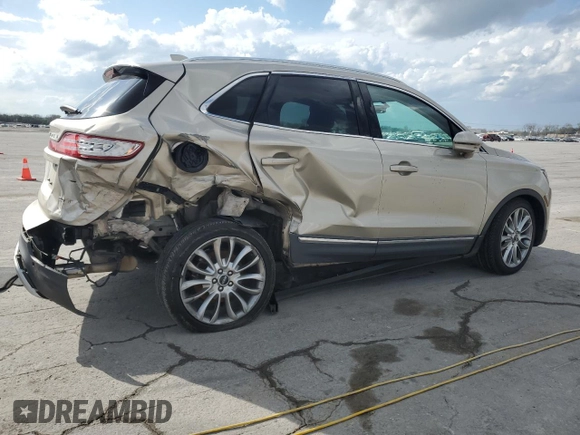 2017 Lincoln MKC Reserve with VIN 5LMCJ3C93HUL02501, listed as a Copart auction lot 52039435 with 77,052 mi miles and Salvage title. Bid and sale history available at DreamBid. Image 3.