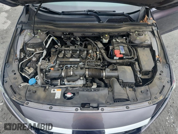 2019 Honda Accord EX-L with VIN 1HGCV1F51KA078230, listed as a Copart auction lot 58779925 with 108,532 mi miles and Salvage title. Bid and sale history available at DreamBid. Image 11.
