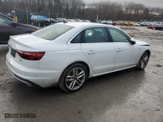 2021 Audi A4 Sedan S line Premium Plus with VIN WAUEAAF48MA027754, listed as a Copart auction lot 73360802 with 38,480 mi miles. Bid and sale history available at carsss.com. Image 3.