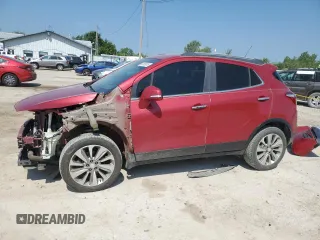 2017 Buick Encore Preferred z VIN KL4CJASB4HB025251, wystawiony jako Copart lot #62583975 z przebiegiem 67 286 mil mil oraz Szkoda całkowita • Salvage title. Historia ofert i sprzedaży dostępna na DreamBid. Obrazek 1.