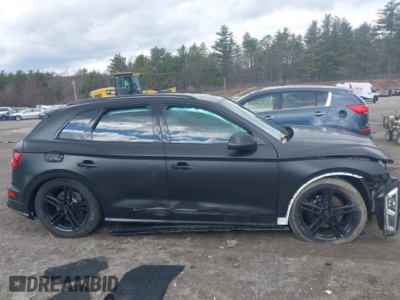 2018 Audi SQ5 Premium Plus with VIN WA1A4AFY8J2018273, listed as a IAAI auction lot 41880755 with 107,317 mi miles and . Bid and sale history available at DreamBid. Image 13.