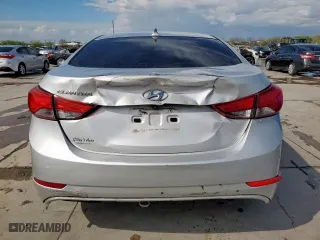 2015 Hyundai Elantra Limited with VIN 5NPDH4AE0FH605725, listed as a Copart auction lot 50882045 with 170,385 mi miles and Salvage Title. Bid and sale history available at carsss.com. Image 6.