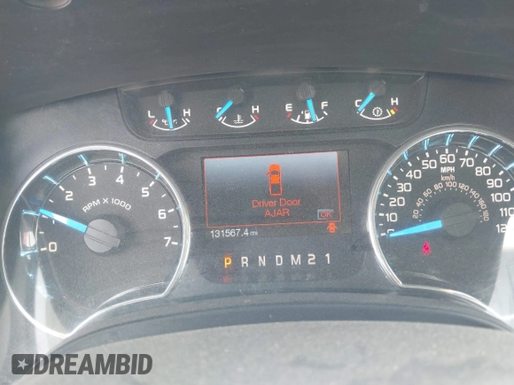 2013 Ford F-150 XL with VIN 1FTFW1EF0DKE89439, listed as a IAAI auction lot 41895497 with 131,567 mi miles. Bid and sale history available at carsss.com. Image 7.