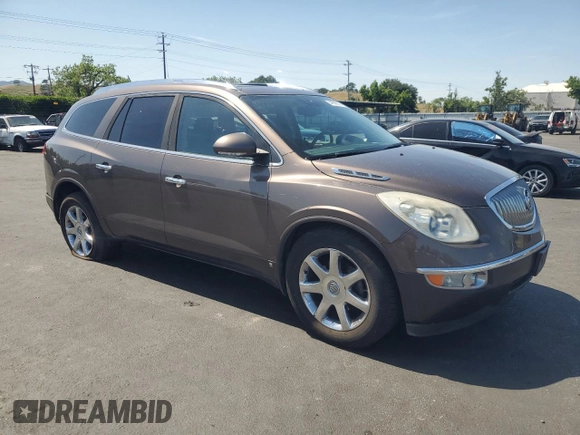 2009 Buick Enclave CXL with VIN 5GAER23D89J132311, listed as a Copart auction lot 54968805 with 247,384 mi miles and Salvage Title. Bid and sale history available at carsss.com. Image 4.